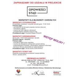 Warsztaty fotograficzne i dziennikarskie