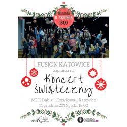 Świąteczny koncert chóru Fusion