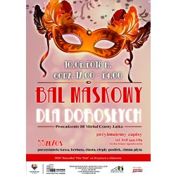 KARNAWAŁOWY BAL MASKOWY DLA DOROSŁYCH