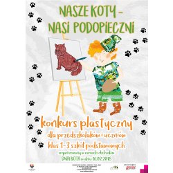 UWAGA! KONKURS! "NASZE KOTY  -  NASI PODOPIECZNI"
