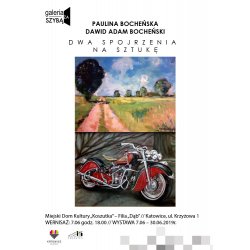 galeria ZA SZYBĄ: DWA SPOJRZENIA NA SZTUKĘ