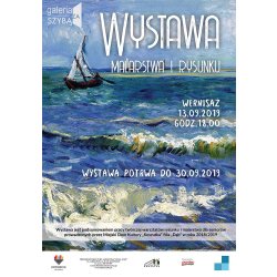 WYSTAWA UCZESTNIKÓW ZAJĘĆ  MALARSTWA I RYSUNKU FILII "DĄB"