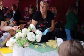 Relacja fotograficzna z warsztatów haftu płaskiego (1)