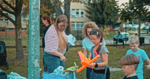 Relacja z warsztatów animacyjno-sportowych w plenerze (2)