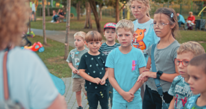 Relacja z warsztatów animacyjno-sportowych w plenerze (1)