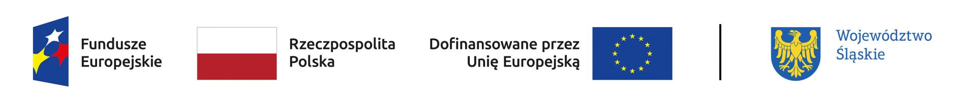 Logotypy fundusze uropejskie, rzeczpospolita polska, unia europejska, województwo śląskie
