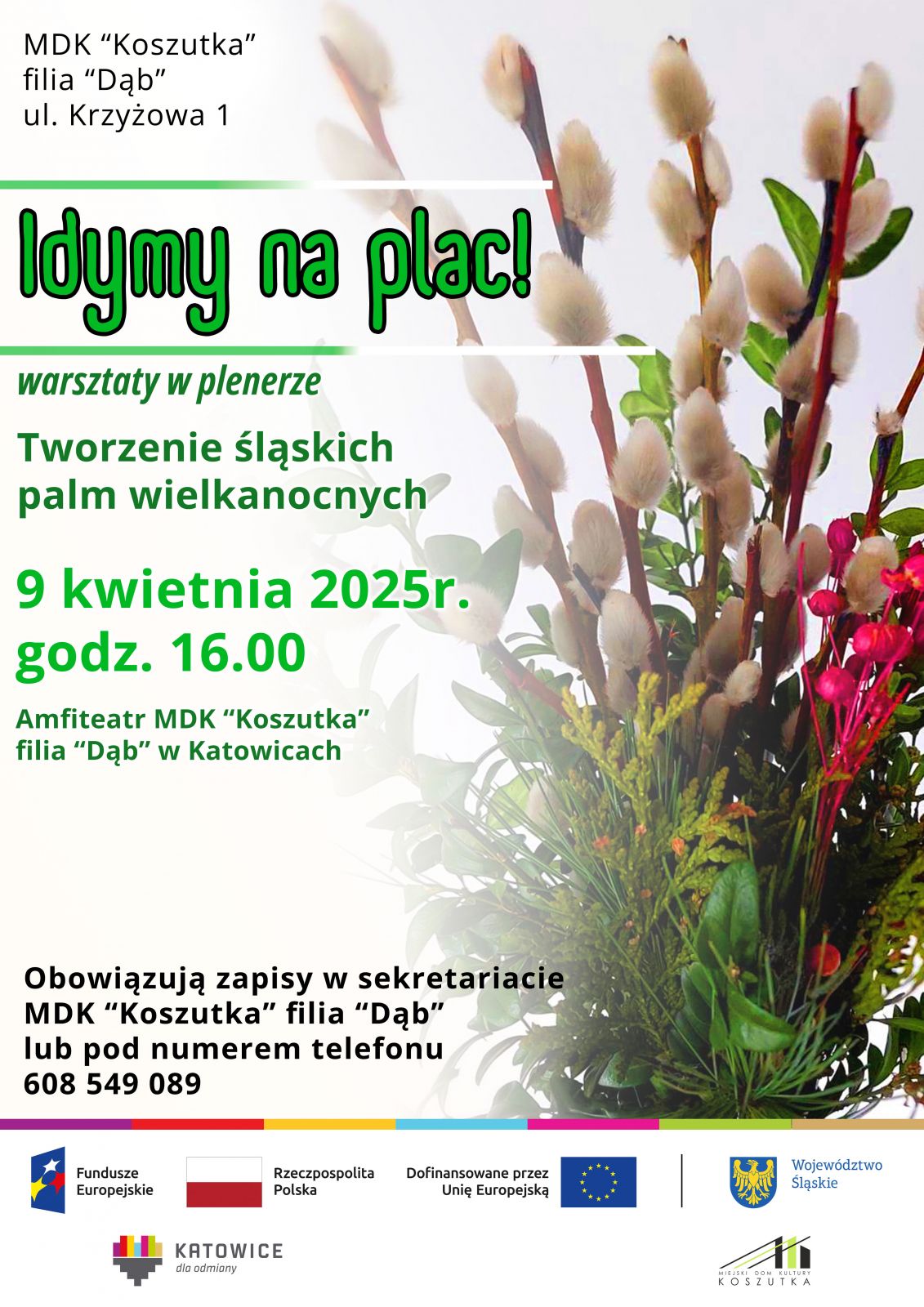 Plakat - Idymy na plac